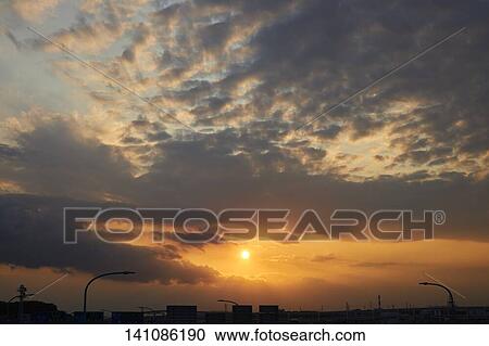 Stock Image - Evening Glow. Fotosearch