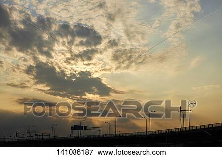 Stock Photo - Evening Glow. Fotosearch