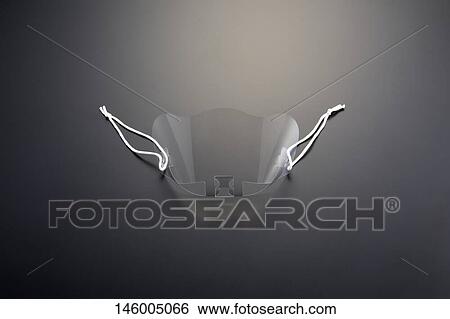 Stock Photograph - Face shield. Fotosearch