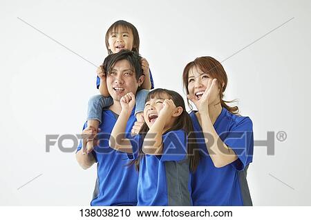 Family Watching A Game And Cheering View Large Photo Image Stock Image - Family Watching A Game And Cheering. Fotosearch