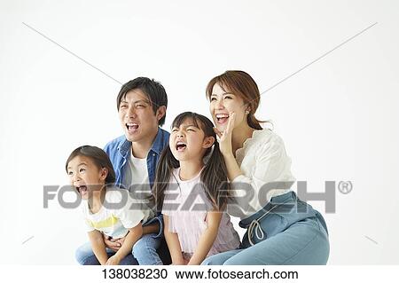 Family Watching A Game And Cheering View Large Photo Image Stock Image - Family Watching A Game And Cheering. Fotosearch