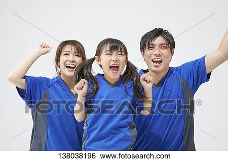 Family Watching A Game And Cheering View Large Photo Image Stock Photograph - Family Watching A Game And Cheering. Fotosearch