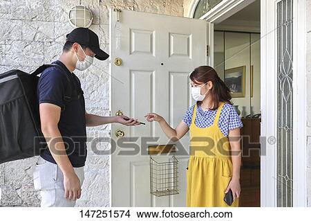 Food delivery View Large Photo Image Picture - Food delivery. Fotosearch
