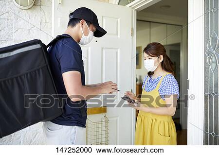 Food delivery View Large Photo Image Stock Image - Food delivery. Fotosearch