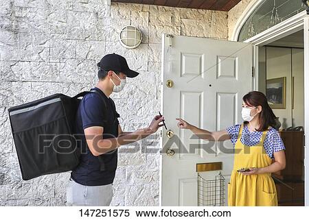 Food delivery View Large Photo Image Stock Photography - Food delivery. Fotosearch
