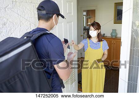 Food delivery View Large Photo Image Stock Photography - Food delivery. Fotosearch