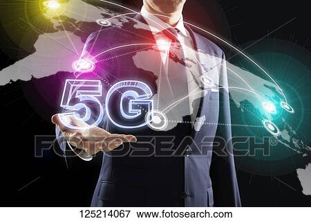 Futuristic 5G image View Large Photo Image Stock Photo - Futuristic 5G image. Fotosearch