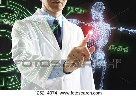 Picture - Futuristic medicine. Fotosearch