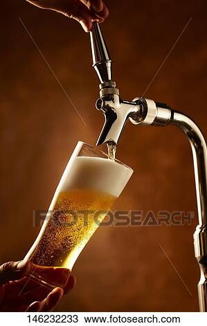Glass of beer View Large Photo Image Stock Image - Glass of beer. Fotosearch