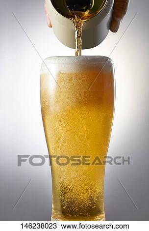 Glass of beer View Large Photo Image Stock Image - Glass of beer. Fotosearch