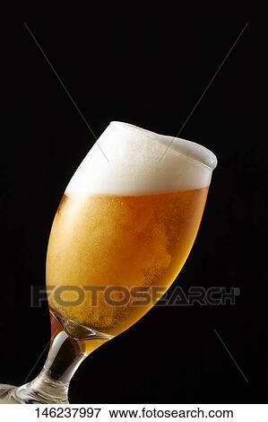 Stock Photo - Glass of beer. Fotosearch