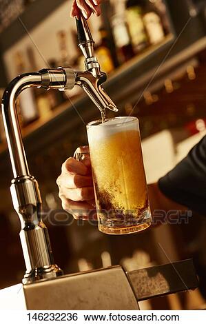 Stock Photograph - Glass of beer. Fotosearch