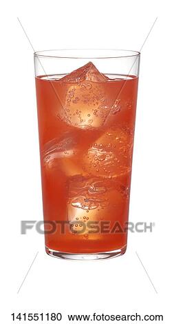 Stock Image - Glass Of Soda. Fotosearch