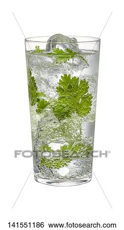 Stock Photograph - Glass Of Soda. Fotosearch