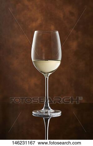 Stock Photo - Glass of wine. Fotosearch