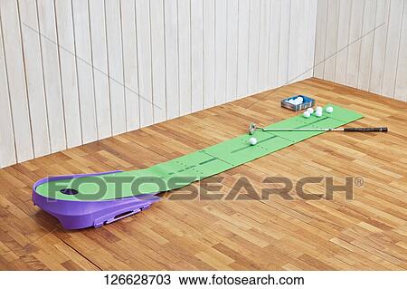 Golf training equipment View Large Photo Image Stock Image - Golf training equipment. Fotosearch