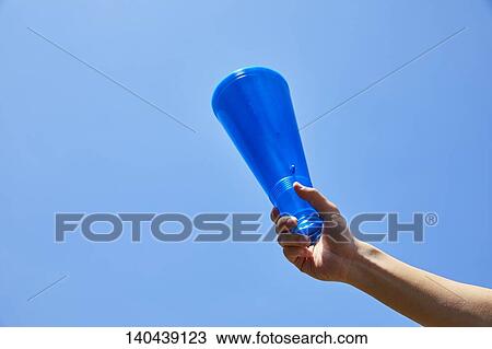 Hand With A Megaphone View Large Photo Image Stock Image - Hand With A Megaphone. Fotosearch