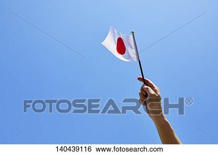 Hand With Japanese Flag View Large Photo Image Stock Photograph - Hand With Japanese Flag. Fotosearch