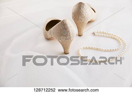 High Heels With A Necklace View Large Photo Image Stock Image - High Heels With A Necklace. Fotosearch