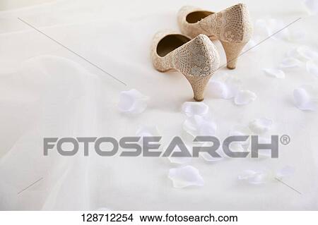 Picture - High Heels With Flowers. Fotosearch
