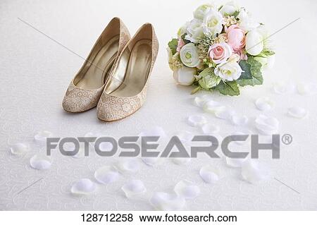 High Heels With Flowers View Large Photo Image Stock Photo - High Heels With Flowers. Fotosearch