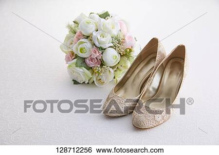 High Heels With Flowers View Large Photo Image Stock Photograph - High Heels With Flowers. Fotosearch