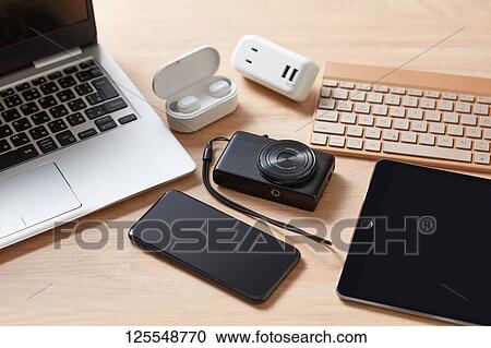 Stock Image - Home office. Fotosearch