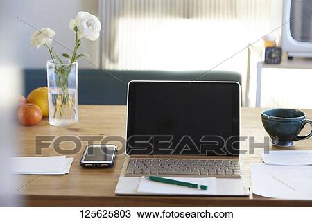 Stock Image - Home office. Fotosearch