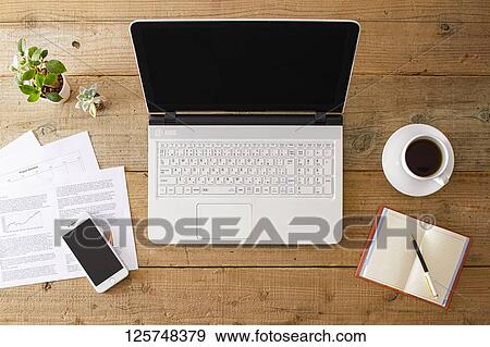 Stock Photo - Home office. Fotosearch