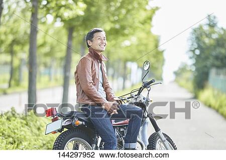 Japanese biker View Large Photo Image Stock Image - Japanese biker. Fotosearch