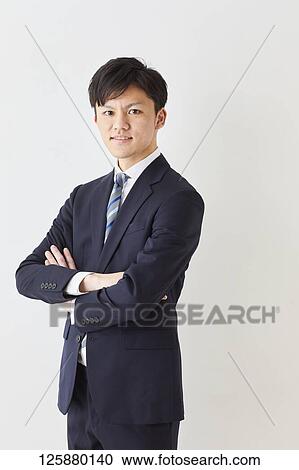 Japanese businessman portrait View Large Photo Image Stock Image - Japanese businessman portrait. Fotosearch