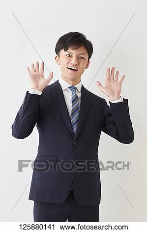 Japanese businessman portrait View Large Photo Image Stock Image - Japanese businessman portrait. Fotosearch