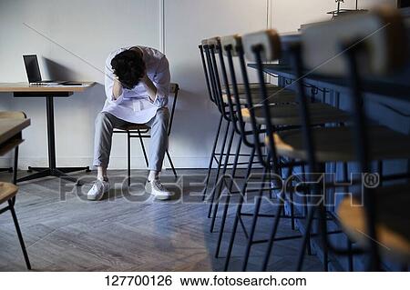 Japanese Chef Depressed In His Restaurant View Large Photo Image Stock Photograph - Japanese Chef Depressed In His Restaurant. Fotosearch
