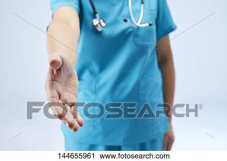 Stock Image - Japanese doctor. Fotosearch