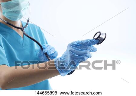 Stock Photo - Japanese doctor. Fotosearch