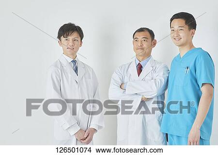 Japanese doctors View Large Photo Image Picture - Japanese doctors. Fotosearch