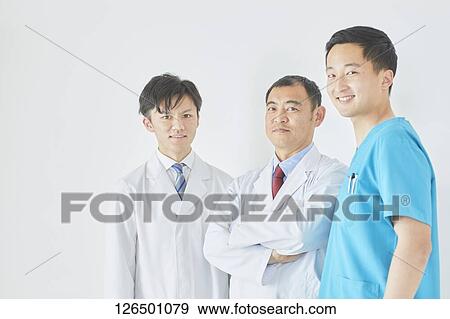Japanese doctors View Large Photo Image Stock Photo - Japanese doctors. Fotosearch