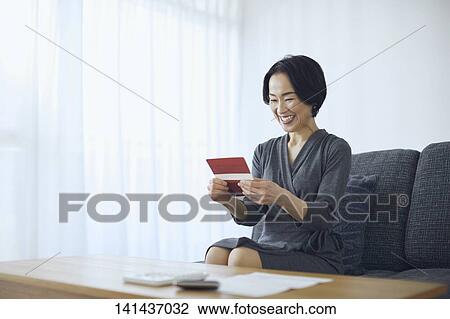 Japanese Senior At Home View Large Photo Image Stock Image - Japanese Senior At Home. Fotosearch