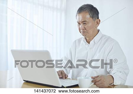 Japanese Senior At Home View Large Photo Image Stock Image - Japanese Senior At Home. Fotosearch