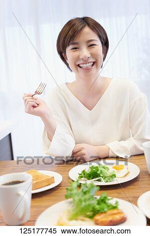 Japanese woman at home View Large Photo Image Stock Photography - Japanese woman at home. Fotosearch