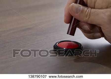 Man Putting Seal View Large Photo Image Stock Photo - Man Putting Seal. Fotosearch