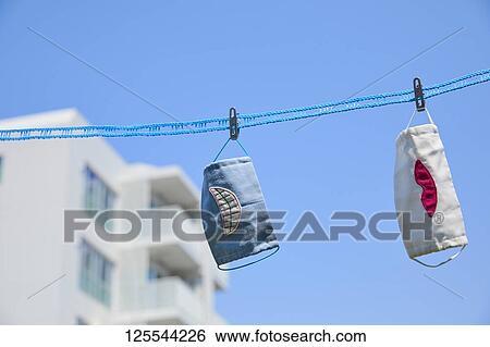 Medical masks drying in the sun View Large Photo Image Stock Photograph - Medical masks drying in the sun. Fotosearch