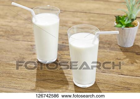 Stock Photograph - Milk. Fotosearch