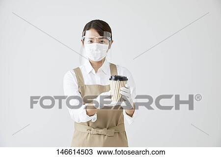 Stock Image - Pandemic prevention measures. Fotosearch