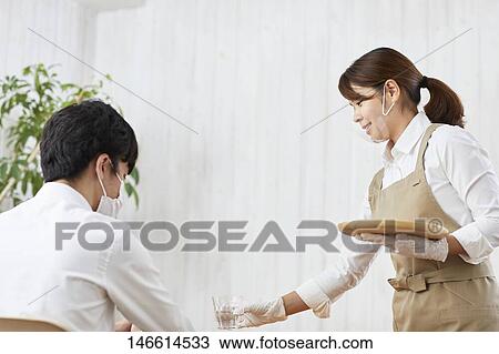Stock Image - Pandemic prevention measures. Fotosearch