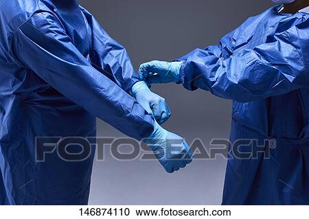 Stock Image - Pandemic prevention measures. Fotosearch