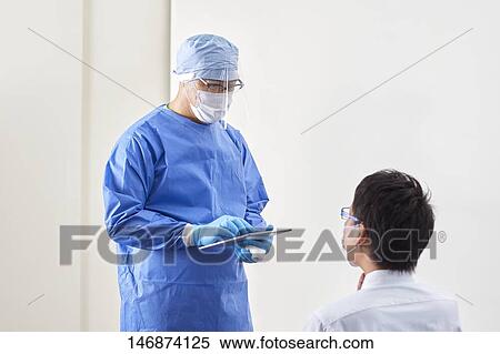 Stock Photography - Pandemic prevention measures. Fotosearch