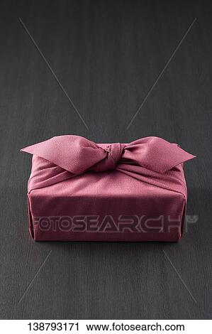 Parcel Wrapped In Japanese Wrapping Cloth View Large Photo Image Stock Image - Parcel Wrapped In Japanese Wrapping Cloth. Fotosearch
