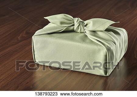 Parcel Wrapped In Japanese Wrapping Cloth View Large Photo Image Stock Image - Parcel Wrapped In Japanese Wrapping Cloth. Fotosearch