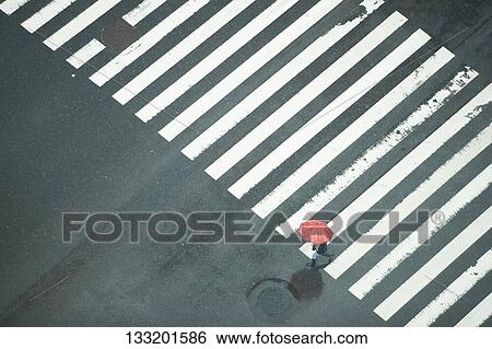 People Crossing A Crossroad On A Rainy Day In Tokyo, Japan View Large Photo Image Stock Photograph - People Crossing A Crossroad On A Rainy Day In Tokyo, Japan. Fotosearch
